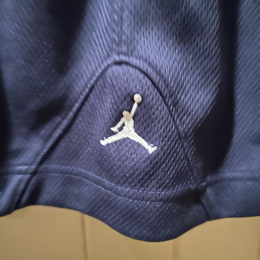 Jordan Navy Athletic Shorts - Picture 3 of 8